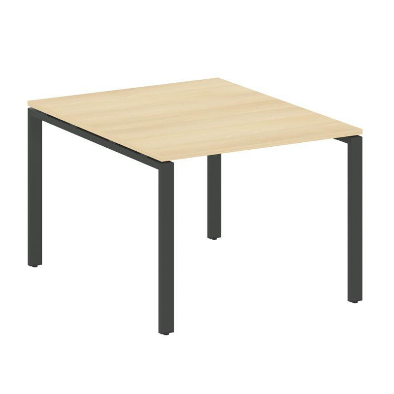 Metal System Переговорный стол (1 столешница) на П-образном м/к БП.ПРГ-1.1 Акация Лорка/Металл Антра