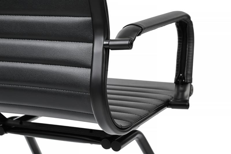 Кресло Хьюго RCH 6002-3SEB Черный/Металл Черный