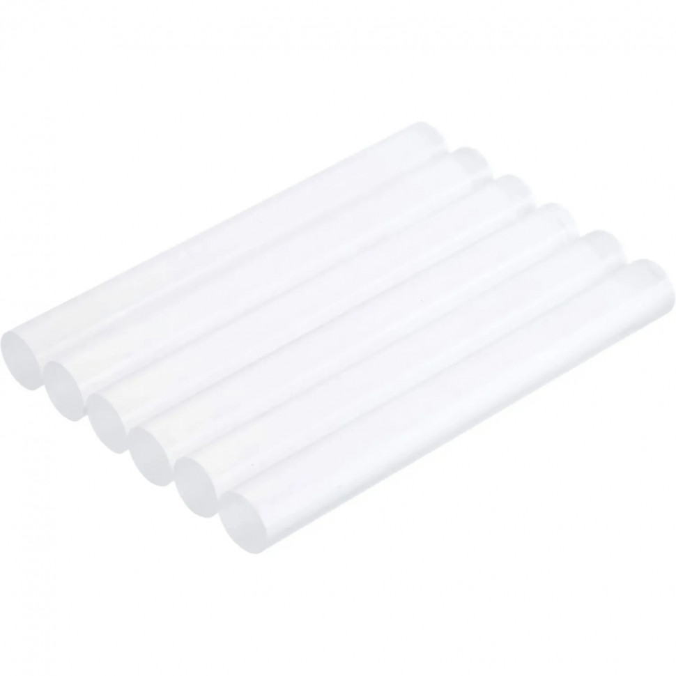 Стержень клеевой 11х200 мм прозрачный 6 шт Matrix 930720