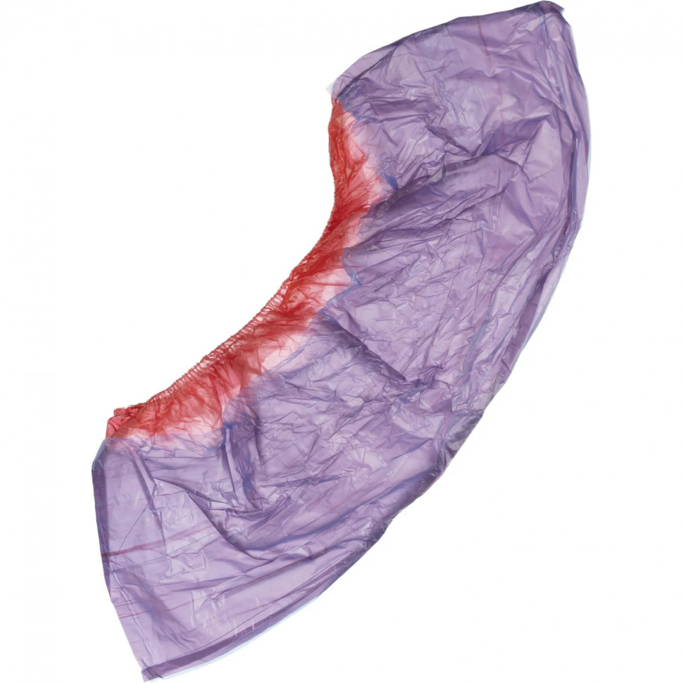 Бахилы пнд ЭКСТРА-Д красно-синие 300пар/кор