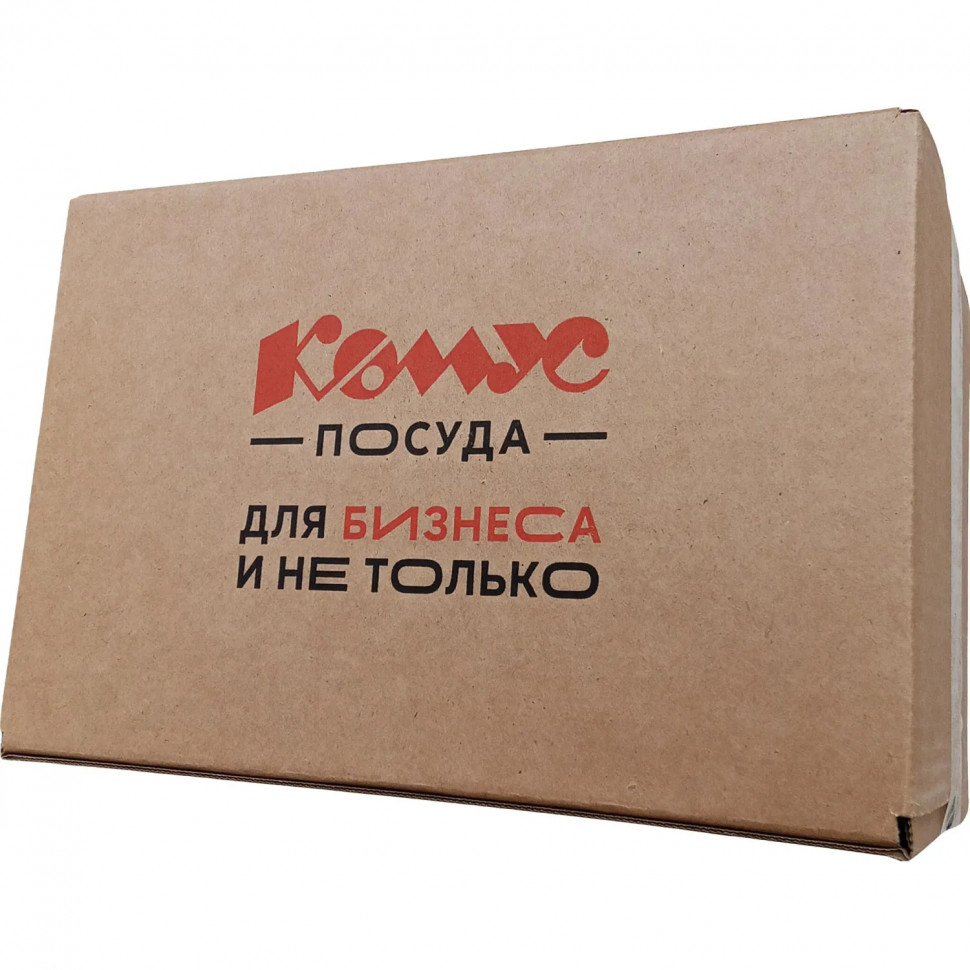 Тарелка одноразовая бум. 23см круглая, белая, 250г/м2, 500шт/кор