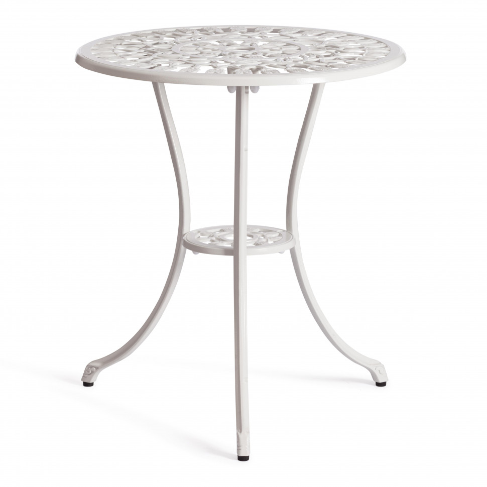 Комплект Secret De Maison Waltz of flowers (стол +2 стула) алюминиевый сплав, D60/H67, 52Х40Х89см, butter white