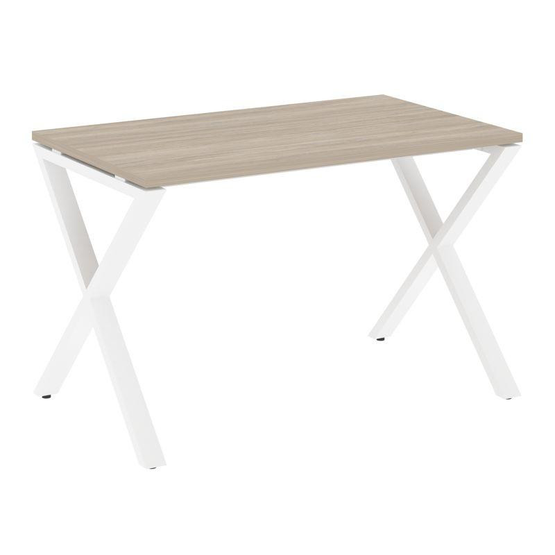 Loft Стол рабочий VR.L-SRX-2.7 Дуб Аттик/Металл Белый 1180*720*750 Loft Стол рабочий VR.L-SRX-2.7 Дуб Аттик/Металл Белый 1180*720*750