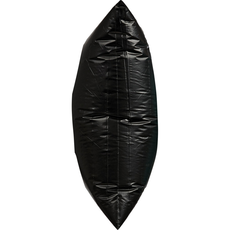 Мешки для мусора ПВД 120л 60мкм 10шт/рул черные 70х90см Комус с завязками