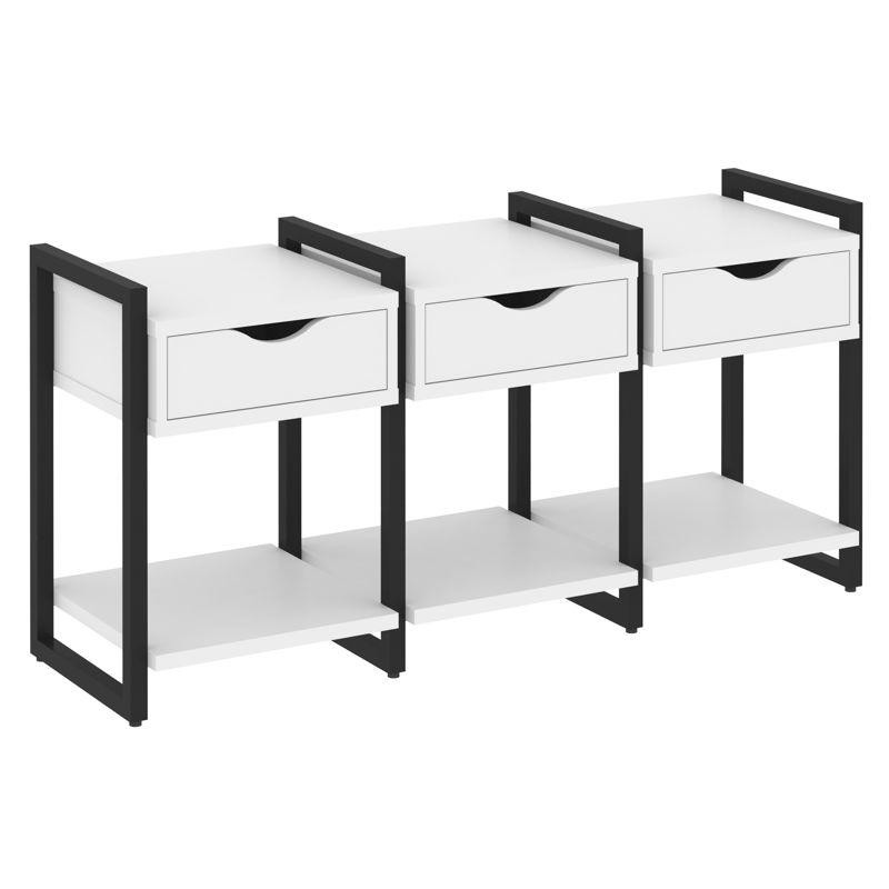 Loft Тумба на регулируемых опорах VR.L-TN-4.O Белый Бриллиант/Металл Черный 1440*460*719 Loft Тумба на регулируемых опорах VR.L-TN-4.O Белый Бриллиант/Металл Черный 1440*460*719