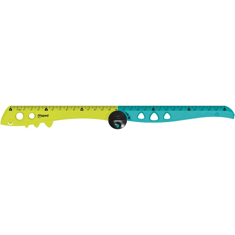 Линейка CROC CROC 15-30см складная с фиксатором,полупрозрачн,блистер,282030
