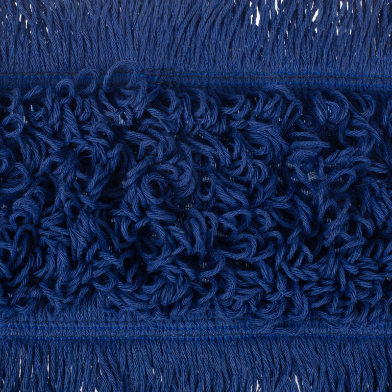 Насадка МОП плоский 40х13см ухо+карман хлопок синий CN3065