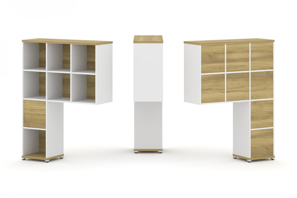 Concept Надставка высокая CN.ONV-002 Дуб Винченцо/Белый Бриллиант/Металл Белый 1099*350*1486 Concept Надставка высокая CN.ONV-002 Дуб Винченцо/Белый Бриллиант/Металл Белый 1099*350*1486