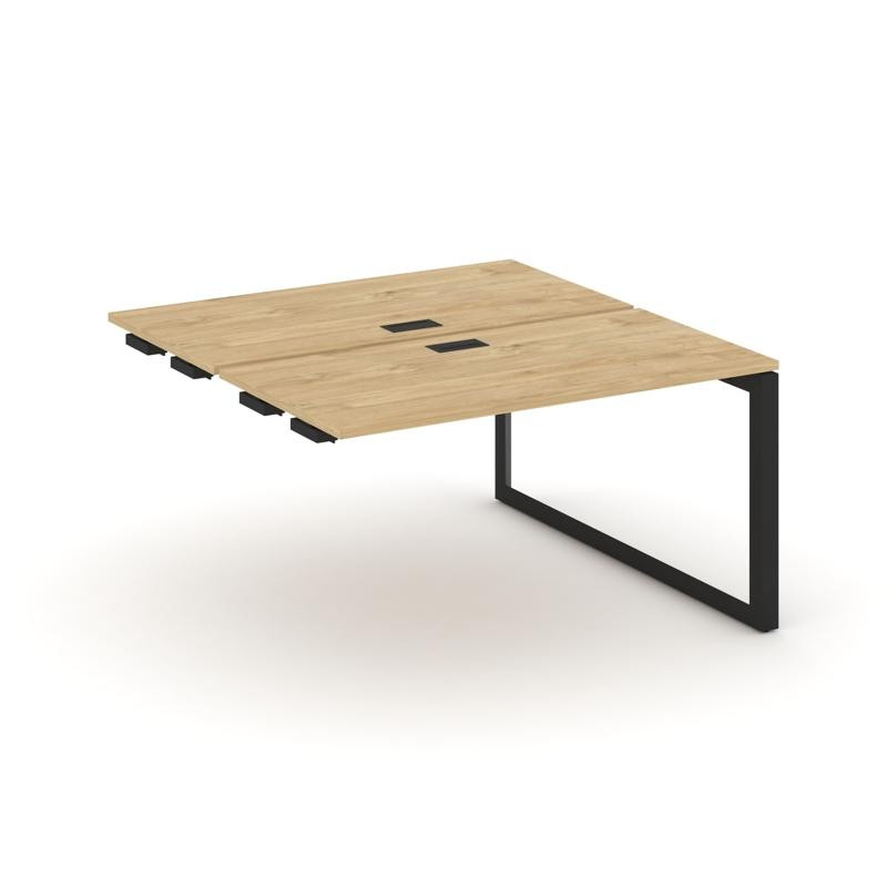 Style Project Стол-приставка к опор. элем. SN-59O.DPRS-023 Тиквуд Светлый/Металл Черный/Черный Заглу