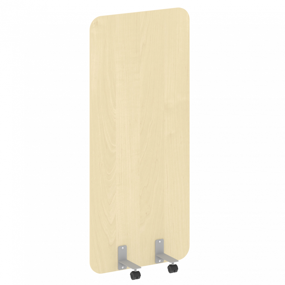 R-line Перегородка на металлических опорах, на роликах DP.R-80-180 Клен/Металл Серый 800*18*1800