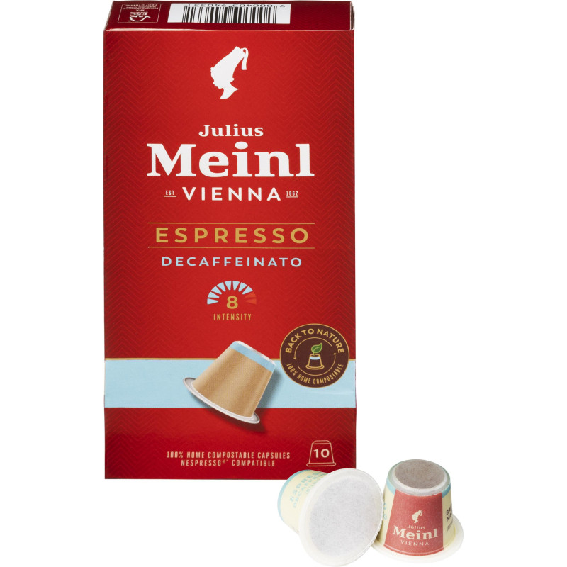 Кофе в капсулах Julius Meinl Эспрессо Декаф BIO,10 кап (94033)