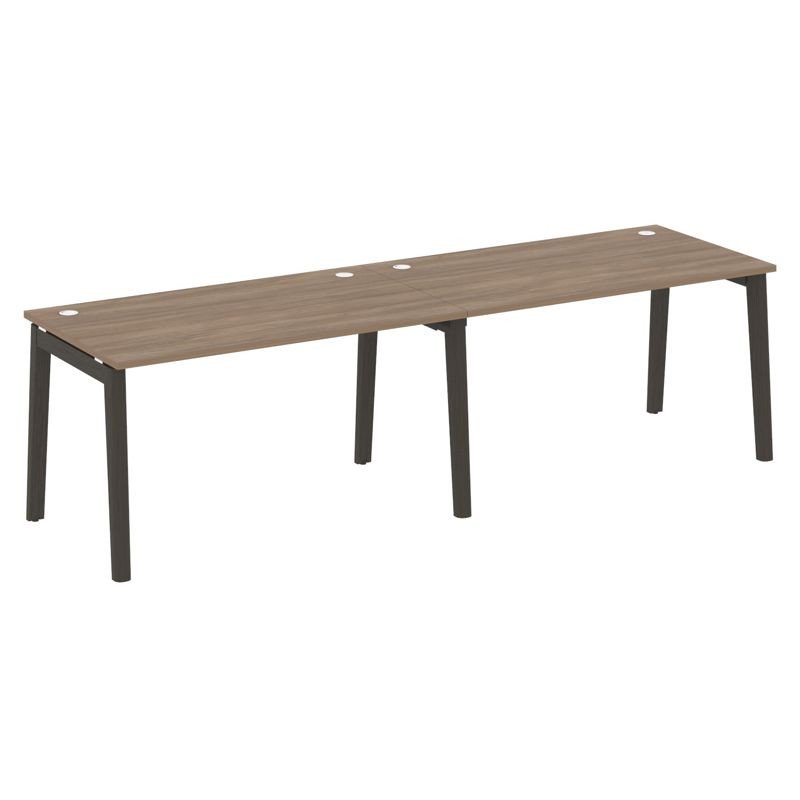 Onix Wood Рабочая станция OW.RS-2.3.8 Дуб Аризона/Дуб Темный/Металл Антрацит 2760*800*750