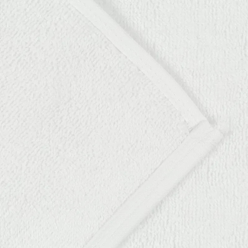 Полотенце Luscan махровое 70х130, 500 гр/м2, Oтель белый, Турция, 5 шт/уп