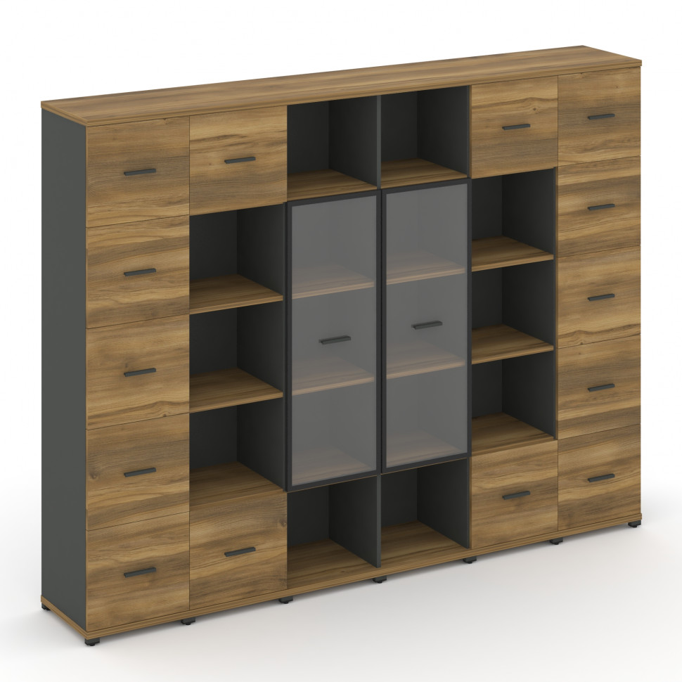 Concept Набор № 561.U CN.STUN-561 RPB A Сандал Янтарный/Антрацит/Металл Антрацит 2500*420*1922