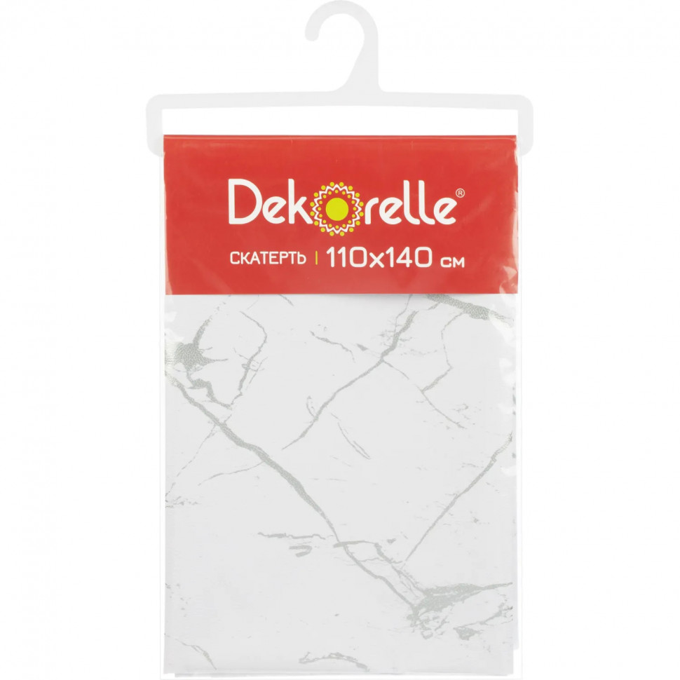 Скатерть ПВХ на тканевой основе Dekorelle Láura 036-1, разм. 110х140 см