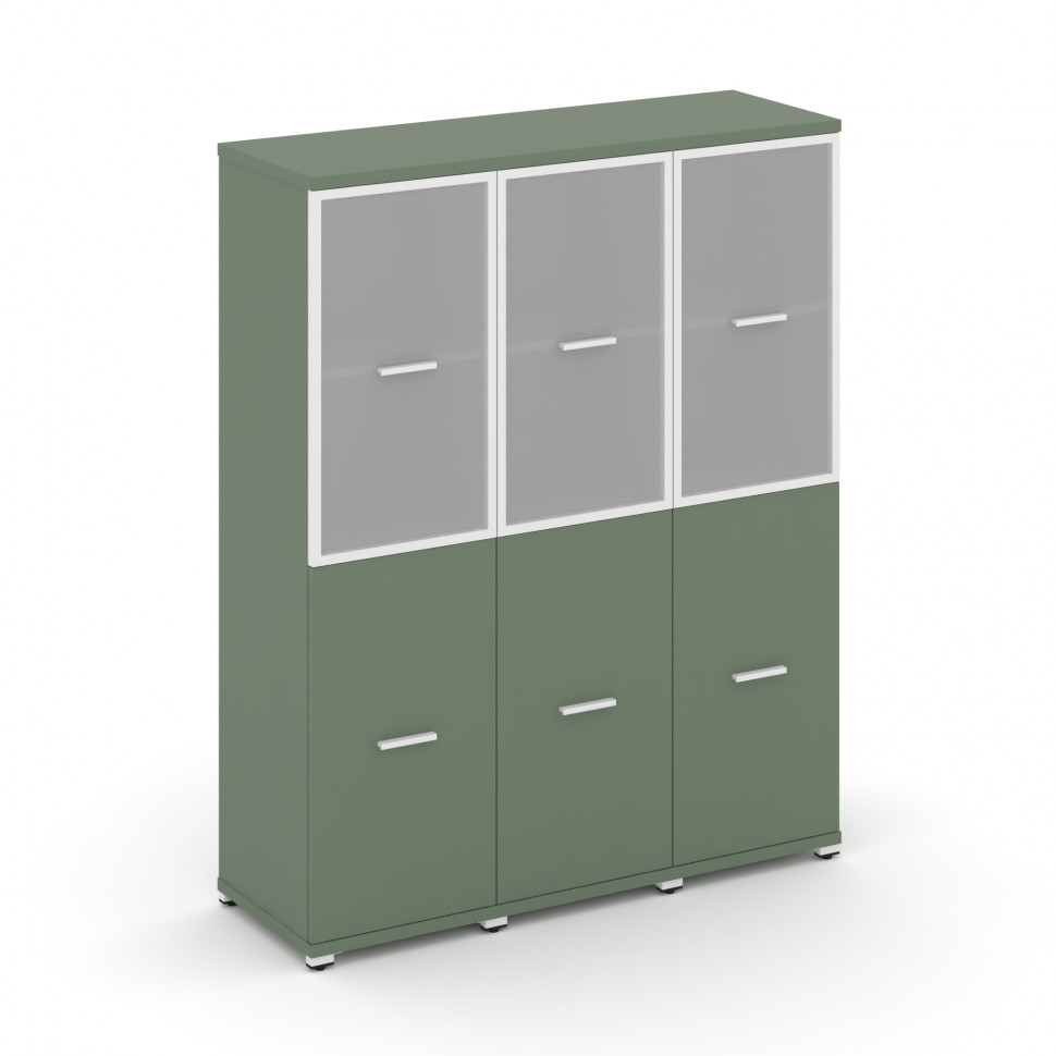 Concept Шкаф 3 узкие секции, 4 ниши CN.STU-432 RMW W Кобо/Металл Белый/Сатин 1252*420*1554 Concept Шкаф 3 узкие секции, 4 ниши CN.STU-432 RMW W Кобо/Металл Белый/Сатин 1252*420*1554