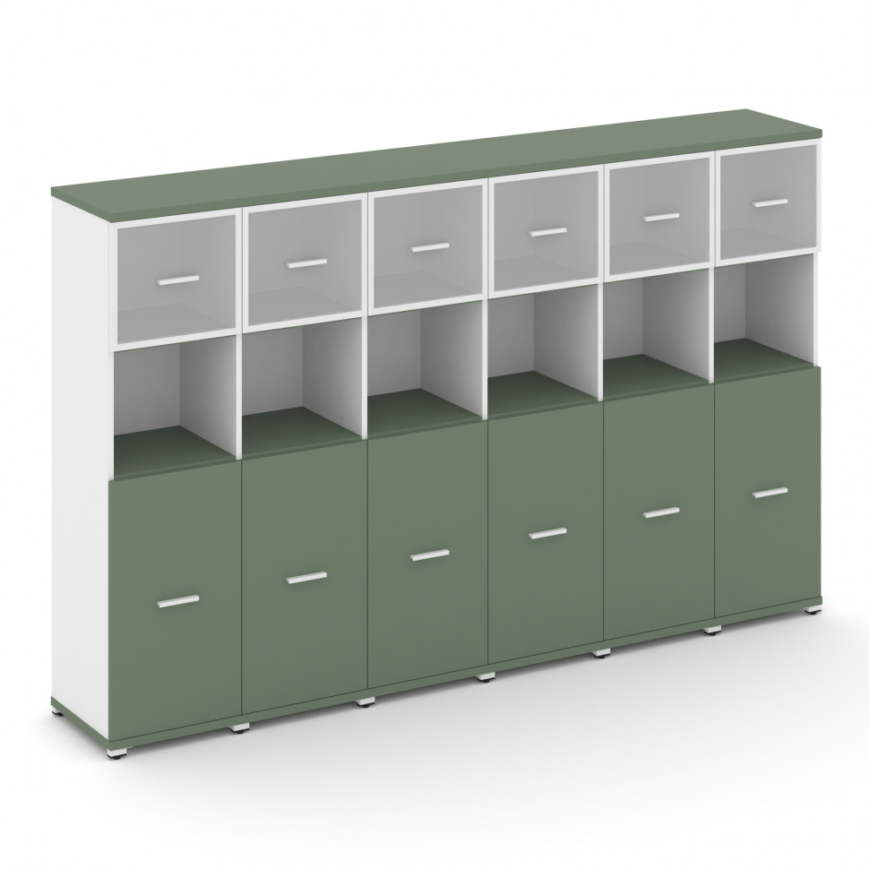 Concept Шкаф 6 узких секций, 4 ниши CN.STU-465 RMW W Кобо/Белый Бриллиант/Металл Белый/Сатин 2500*42 Concept Шкаф 6 узких секций, 4 ниши CN.STU-465 RMW W Кобо/Белый Бриллиант/Металл Белый/Сатин 2500*42