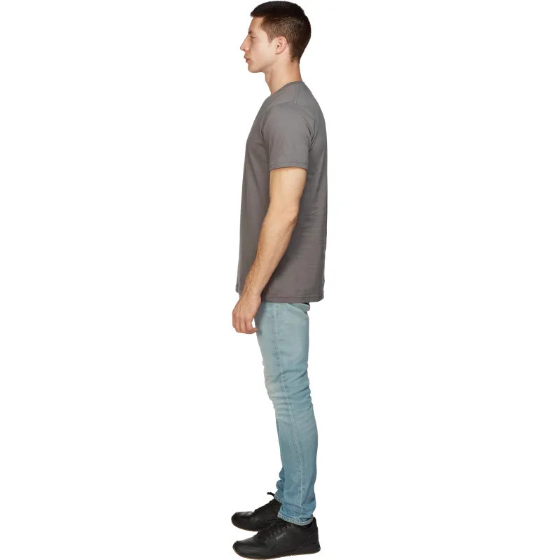 Футболка (160г) с кор.рукавом т.сер.(XXL)