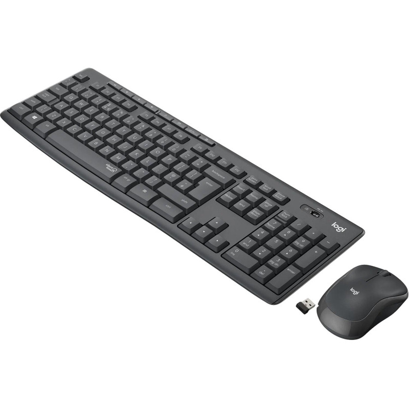 Набор клавиатура+мышь Logitech MK295 Silent GRAPHITE (920-009807)