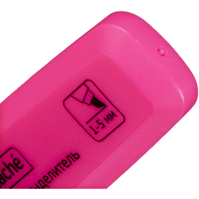 Маркер текстовыделитель Attache Palette 1-5мм розовый HL6010