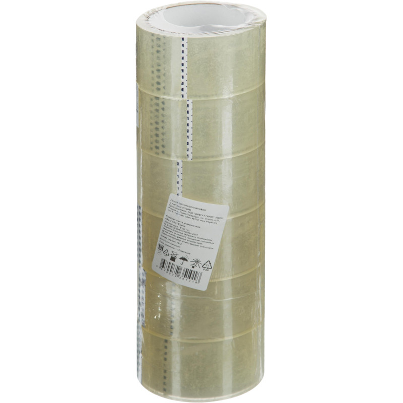 Клейкая лента упаковочная 48мм х 45м40мкм прозрачный 6 шт/уп СПб