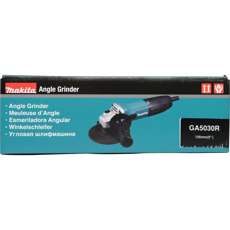 Шлифмашина угловая ,ф125мм,720Вт,11000об\м, плавный пуск, Makita GA5030R