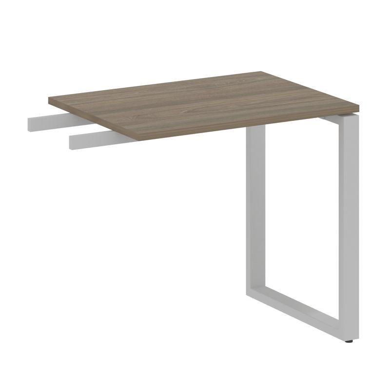 Metal System Приставной элемент на О-образном м/к БО.ПР-2 Вяз Благородный/Металл Серый 800*600*750 Metal System Приставной элемент на О-образном м/к БО.ПР-2 Вяз Благородный/Металл Серый 800*600*750