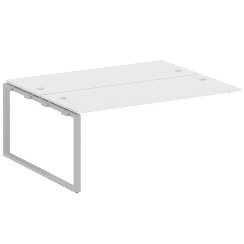 Metal System Проходной элемент рабочей станции на О-образном м/к БО.ПРС-СП-2.5 Белый/Металл Серый 18 Metal System Проходной элемент рабочей станции на О-образном м/к БО.ПРС-СП-2.5 Белый/Металл Серый 18