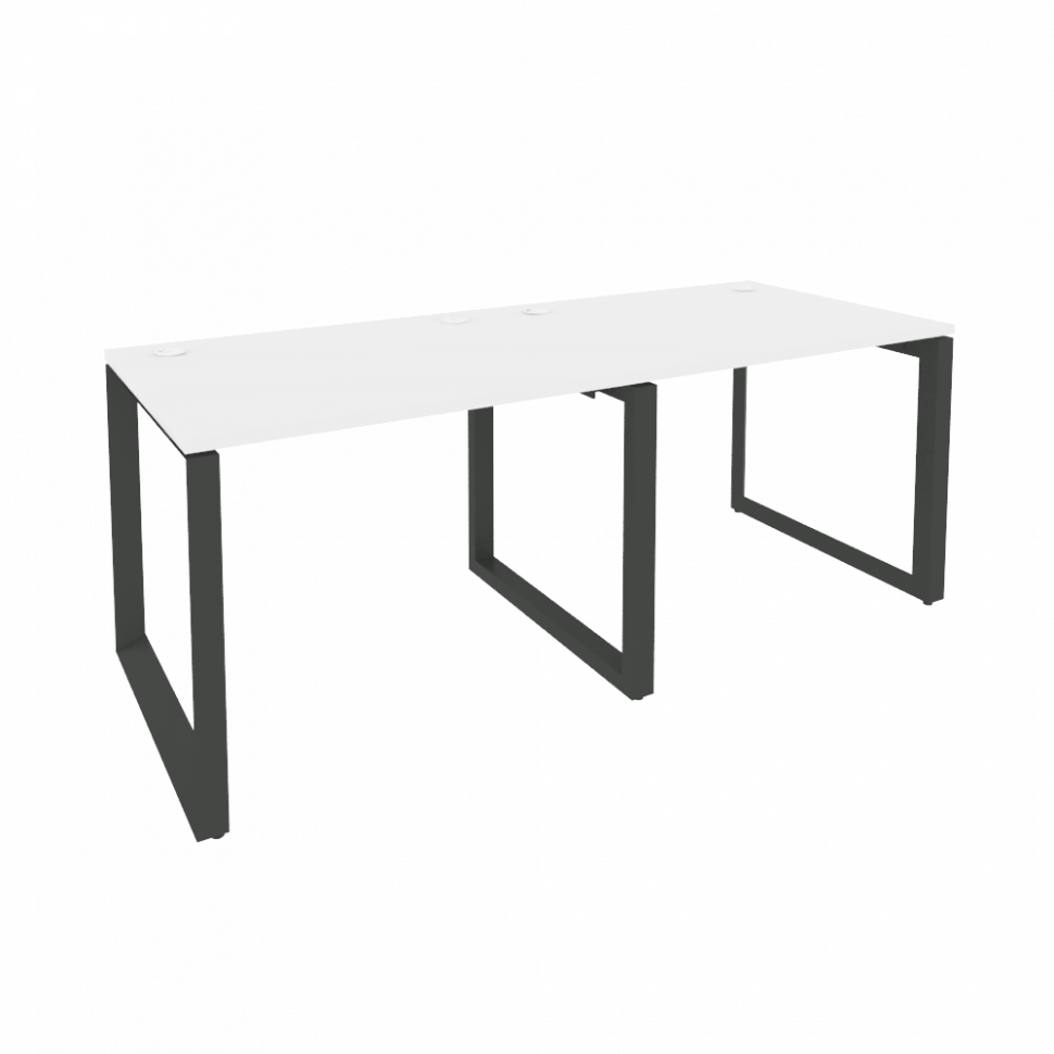 Onix Рабочая станция на О-образном м/к O.MO-RS-2.1.8 Белый Бриллиант/Металл Антрацит 1960*800*750 Onix Рабочая станция на О-образном м/к O.MO-RS-2.1.8 Белый Бриллиант/Металл Антрацит 1960*800*750