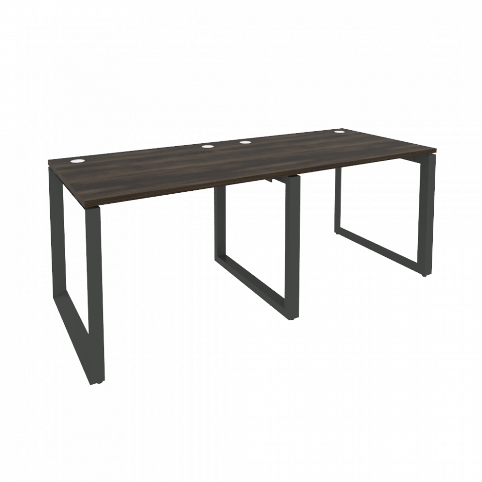 Onix Рабочая станция на О-образном м/к O.MO-RS-2.1.8 Дуб Мали/Металл Антрацит 1960*800*750
