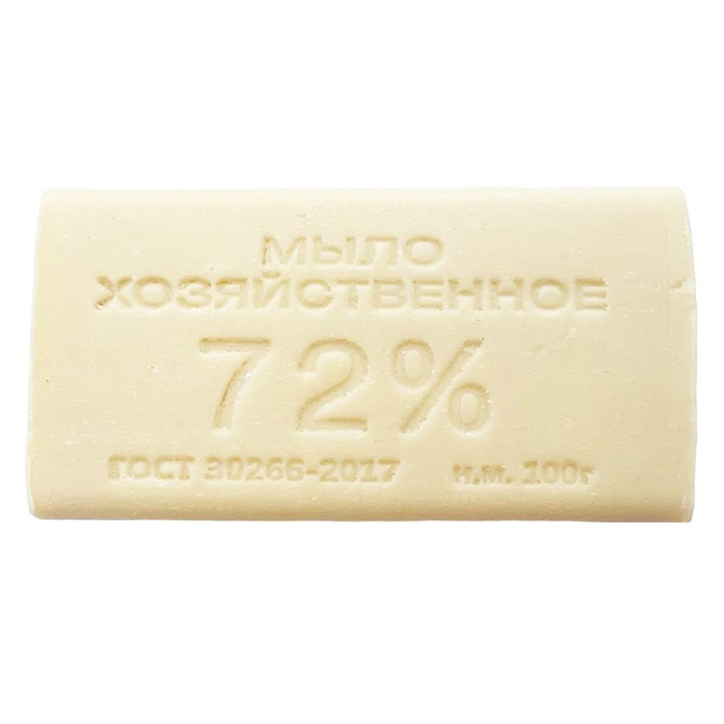 Мыло хозяйственное 72% без обертки 100 гр_СпбКзнВлгКр