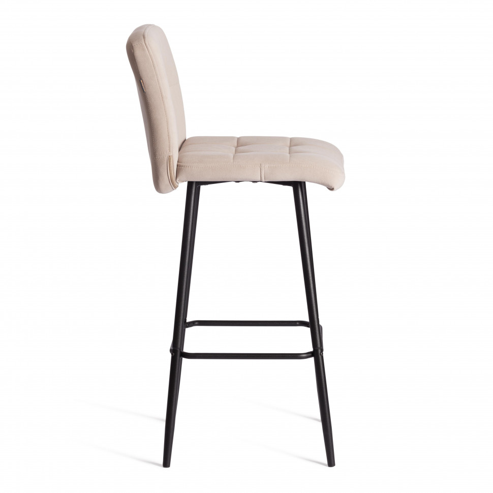 Барный стул  Medeo/Медео велюр, бежевый, 7, 45х56х113 см