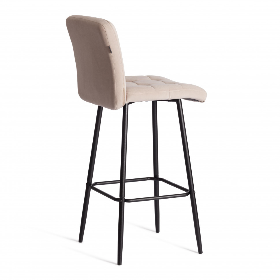 Барный стул  Medeo/Медео велюр, бежевый, 7, 45х56х113 см