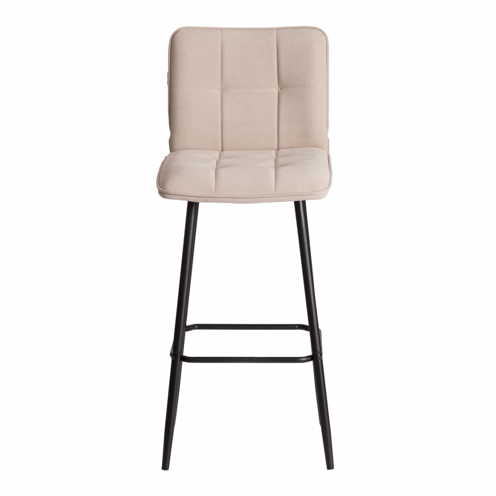 Барный стул  Medeo/Медео велюр, бежевый, 7, 45х56х113 см