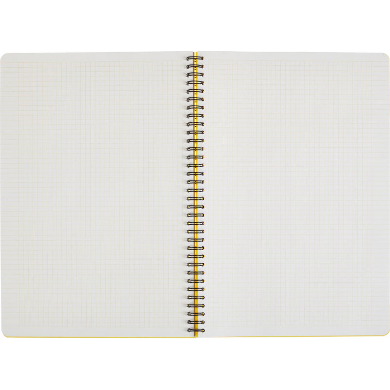 Бизнес-тетрадь А4,96л,кл,спир,пластик,тон.бл. Attache Bright colours Желтый Бизнес-тетрадь А4,96л,кл,спир,пластик,тон.бл. Attache Bright colours Желтый