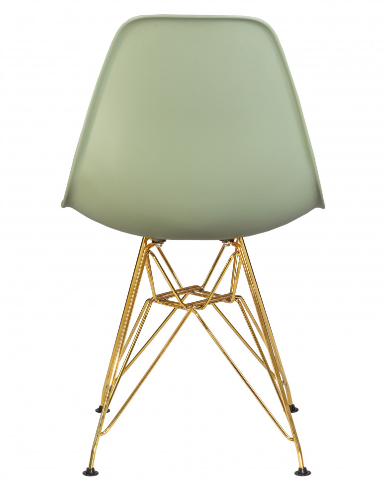 Стул обеденный DOBRIN DSR, ножки золотые, цвет мятный (NX-G-09)