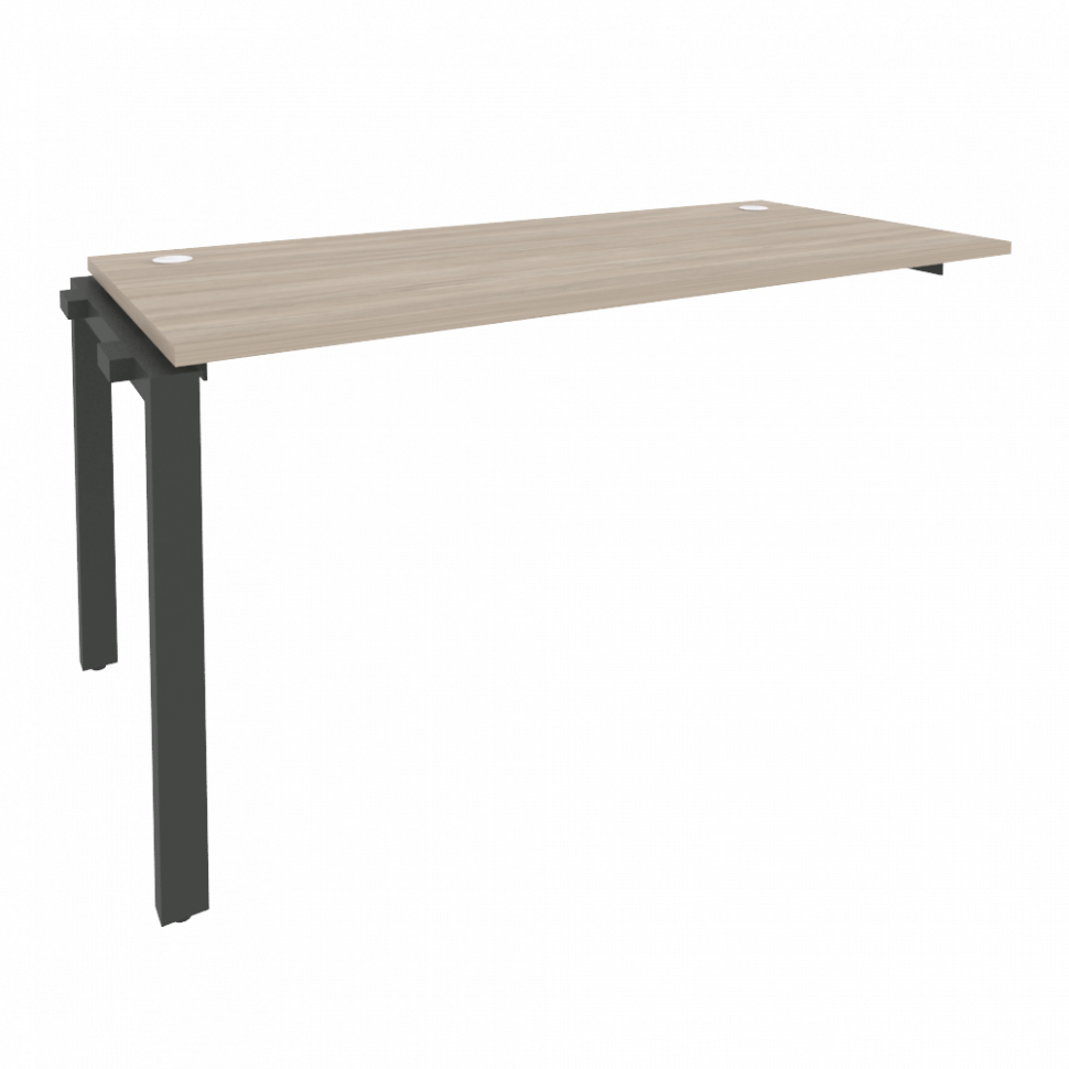Onix Наборный элемент рабочей станции на П-образном м/к O.MP-1.NRS-4.7 Дуб Аттик/Металл Антрацит 158 Onix Наборный элемент рабочей станции на П-образном м/к O.MP-1.NRS-4.7 Дуб Аттик/Металл Антрацит 158