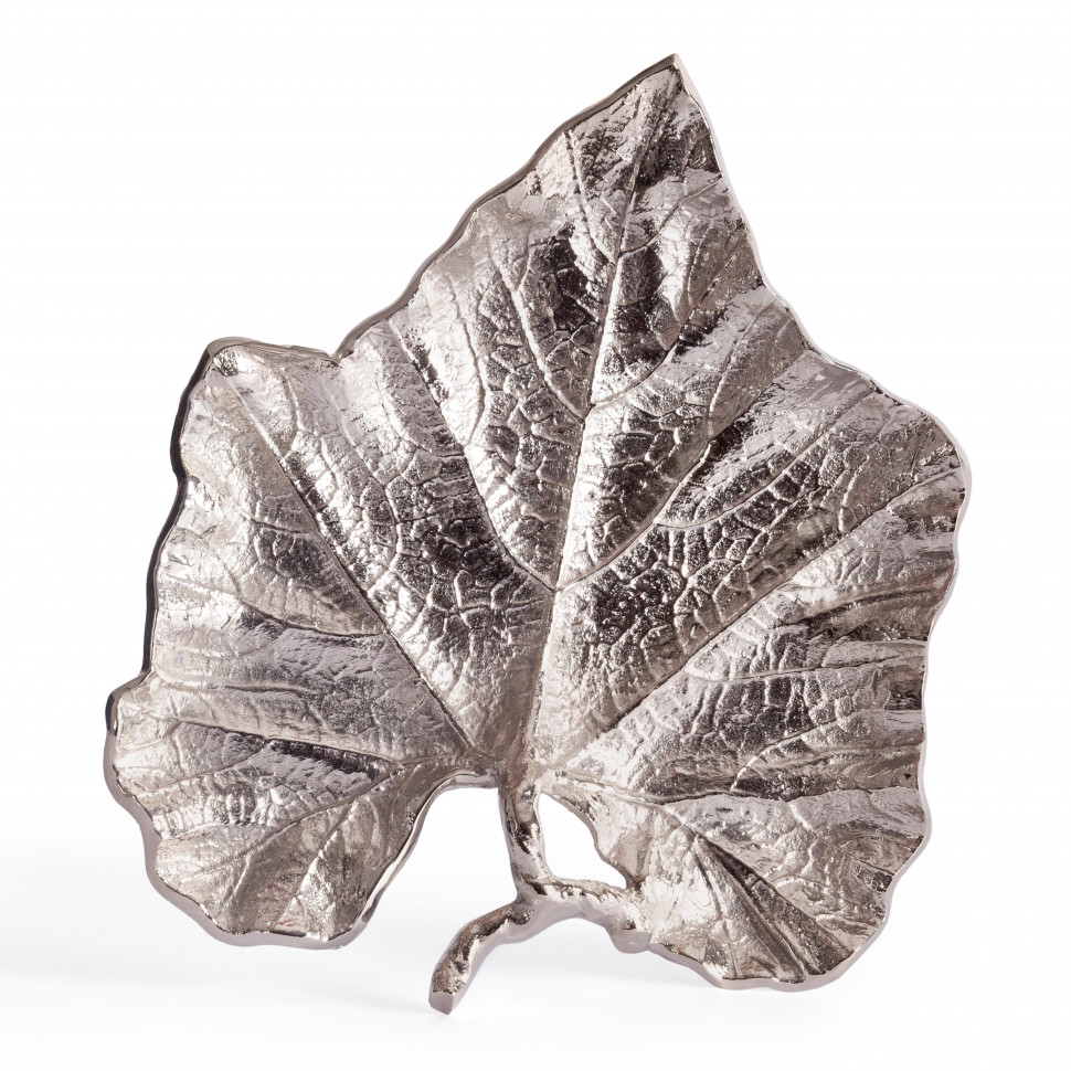 Монетница Secret De Maison MAPLE2 ( mod. 9349 ) алюминиевый сплав, 26,5x22,5x4 см, никель/nickel