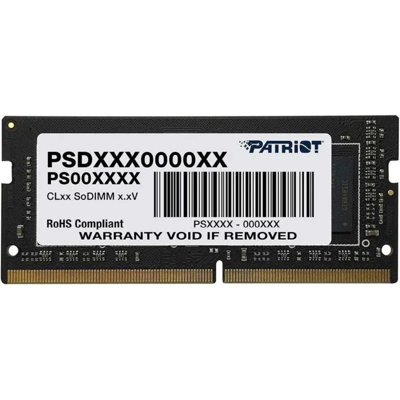 Модуль памяти Patriot DDR4 SO-DIMM 16Gb 2666МГц CL19(PSD416G266681S)