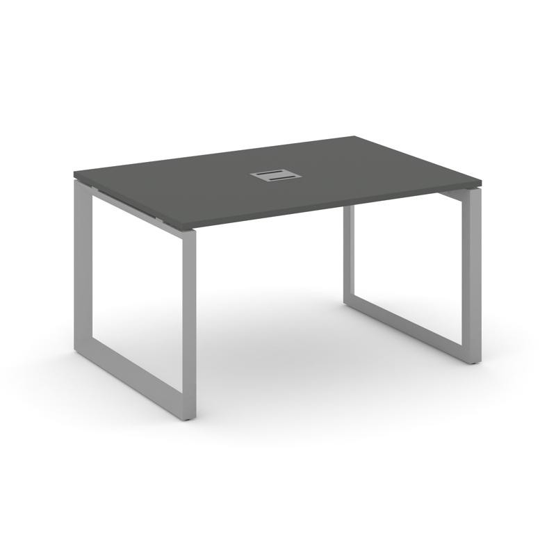 Style Project Стол переговорный SN-59O.SPRG-001 Антрацит/Металл Серый 980*980*750