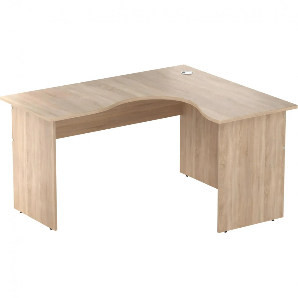 Стол эргономичный Easy One LT 22/16 прав. (1400x1200x740мм) Дуб Сонома П/Н