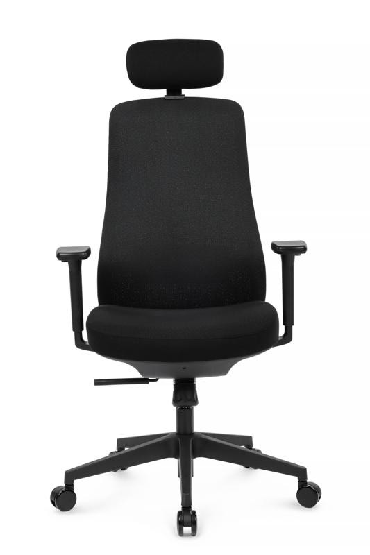 Кресло Миро 6249A Черный пластик/Черный