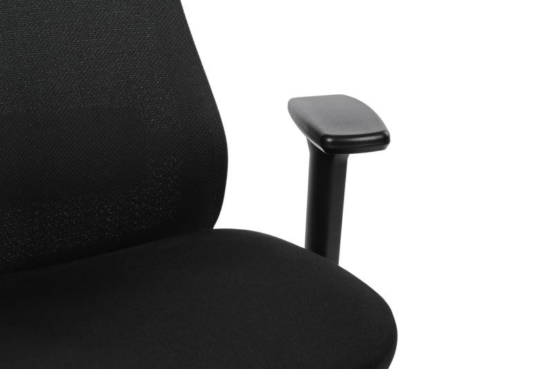 Кресло Миро 6249A Черный пластик/Черный