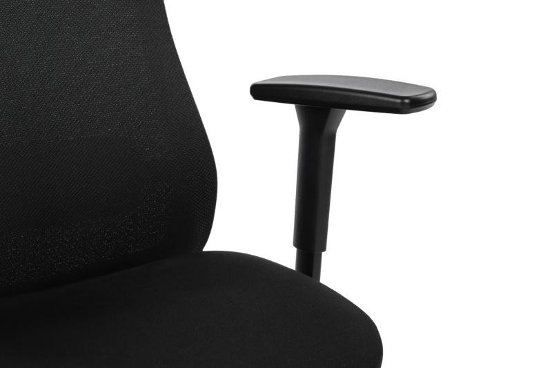 Кресло Миро 6249A Черный пластик/Черный