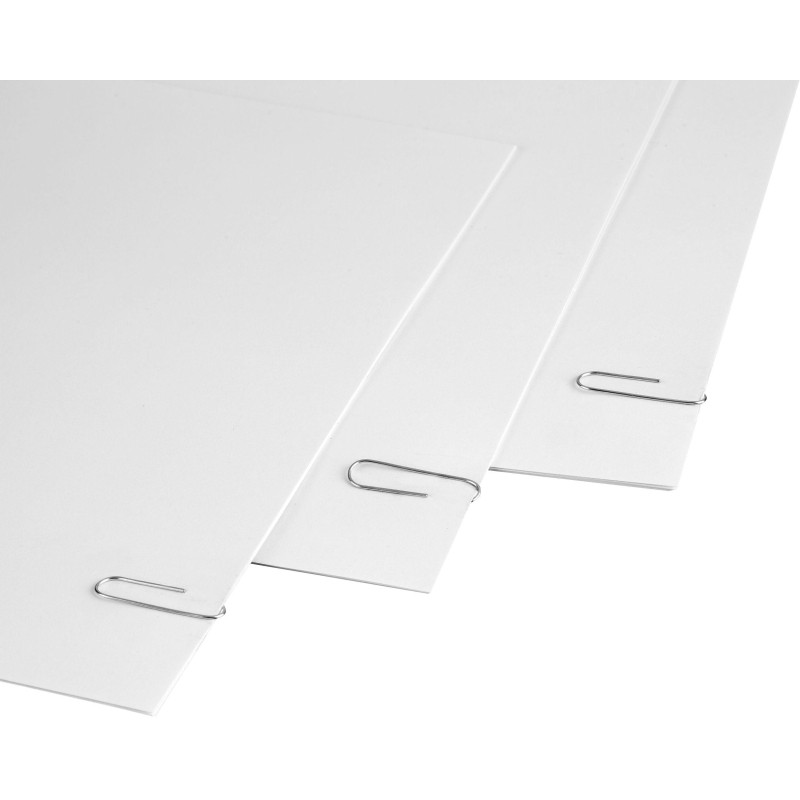 Скрепки Attache оцинкованные 28 мм, негофрированные, 100шт/уп