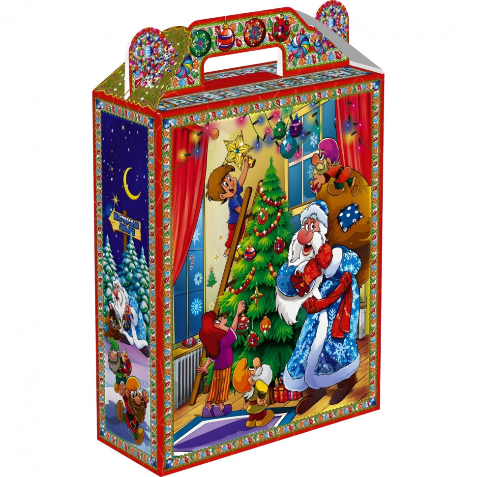 Новогодний сладкий подарок &#039;Мастерская гномов&#039; 1000 грамм, А25122