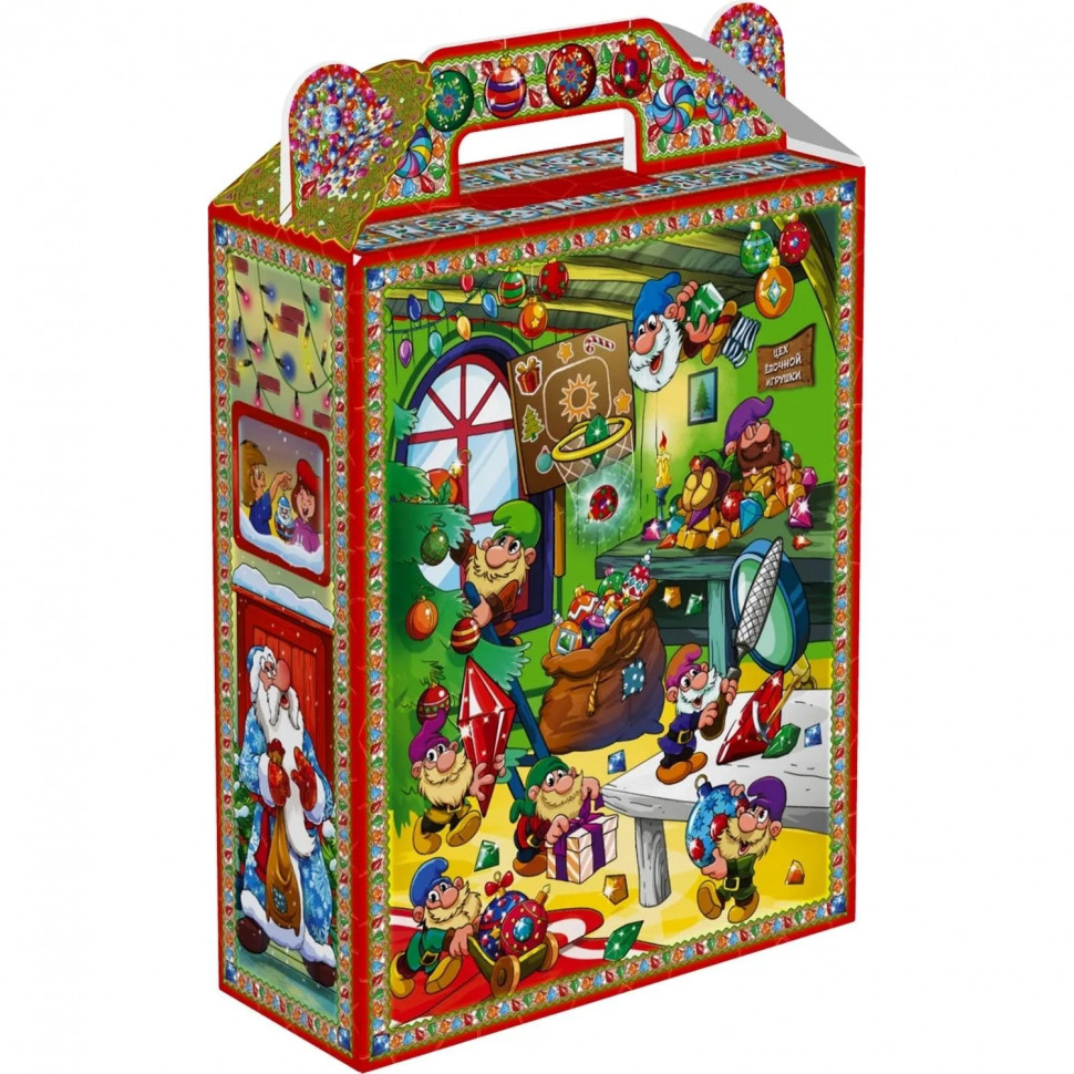Новогодний сладкий подарок &#039;Мастерская гномов&#039; 1000 грамм, А25122