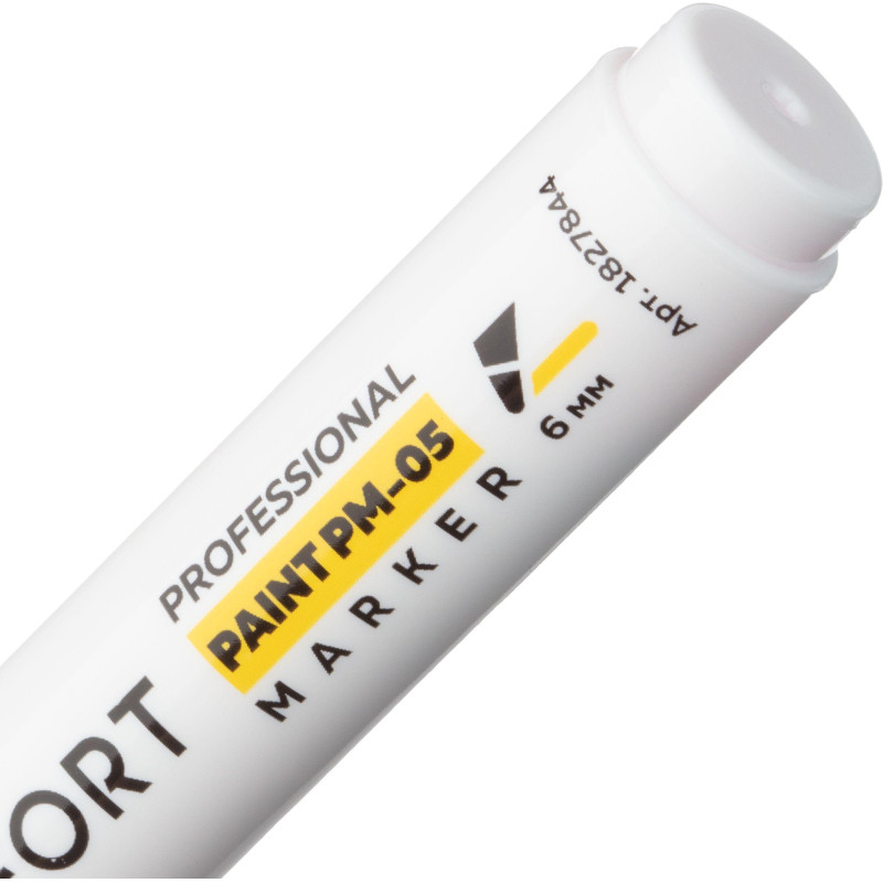 Маркер лаковый TOPFORT Paint 6 мм красный