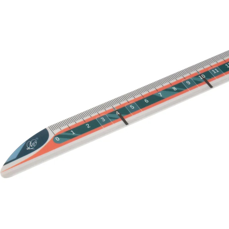 Линейка фигурная Поезд 34С 2263-08 Линейка фигурная Поезд 34С 2263-08