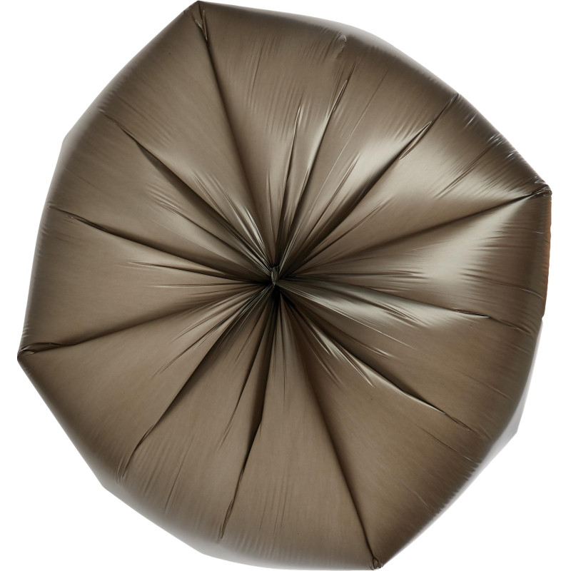 Мешки для мусора ПНД 60л 58х68см 10мкм черные 30шт/рул Комус